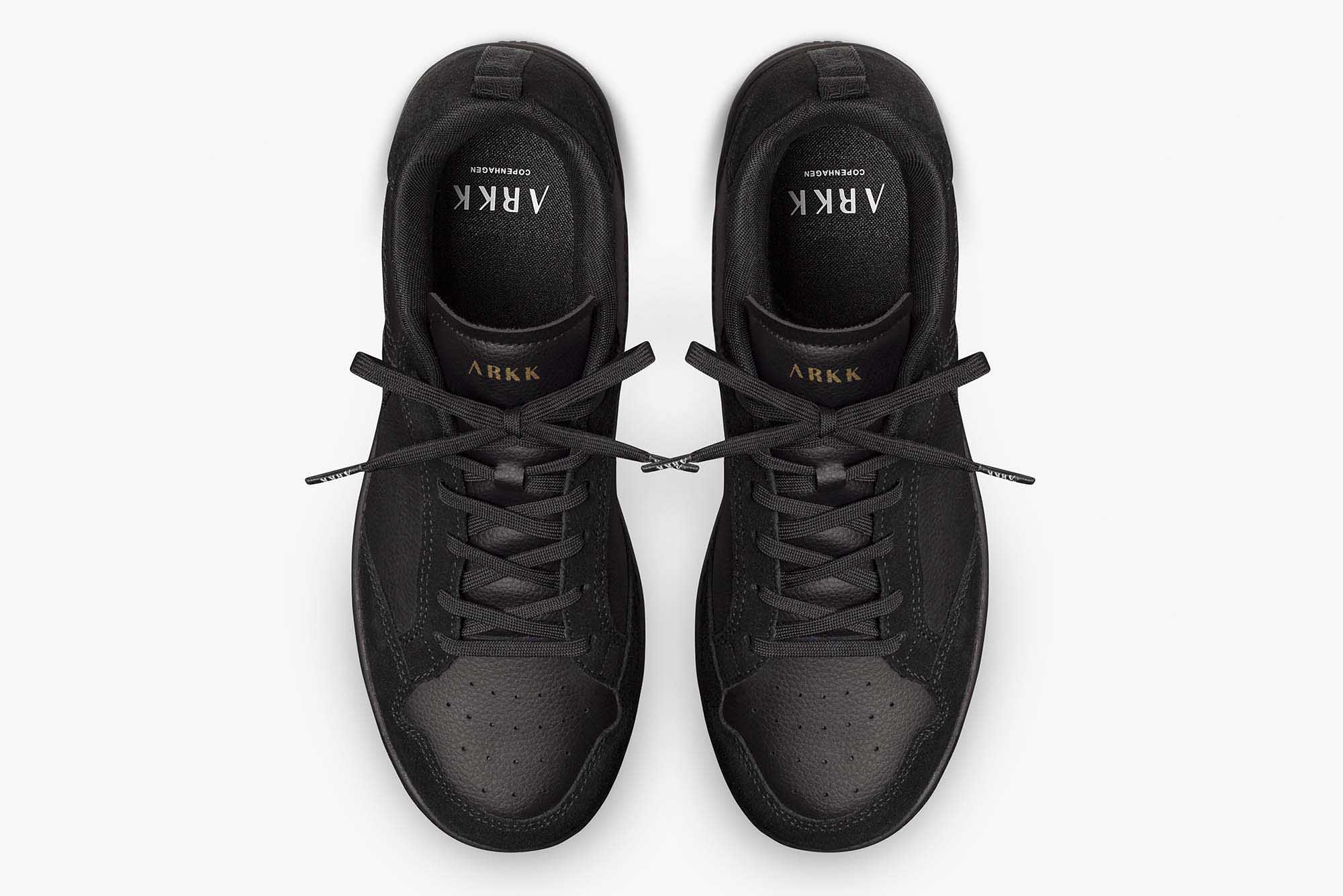 ARKK Collection Visuklass Leather Suede S-C18 | Triple Black | Men Visuklass